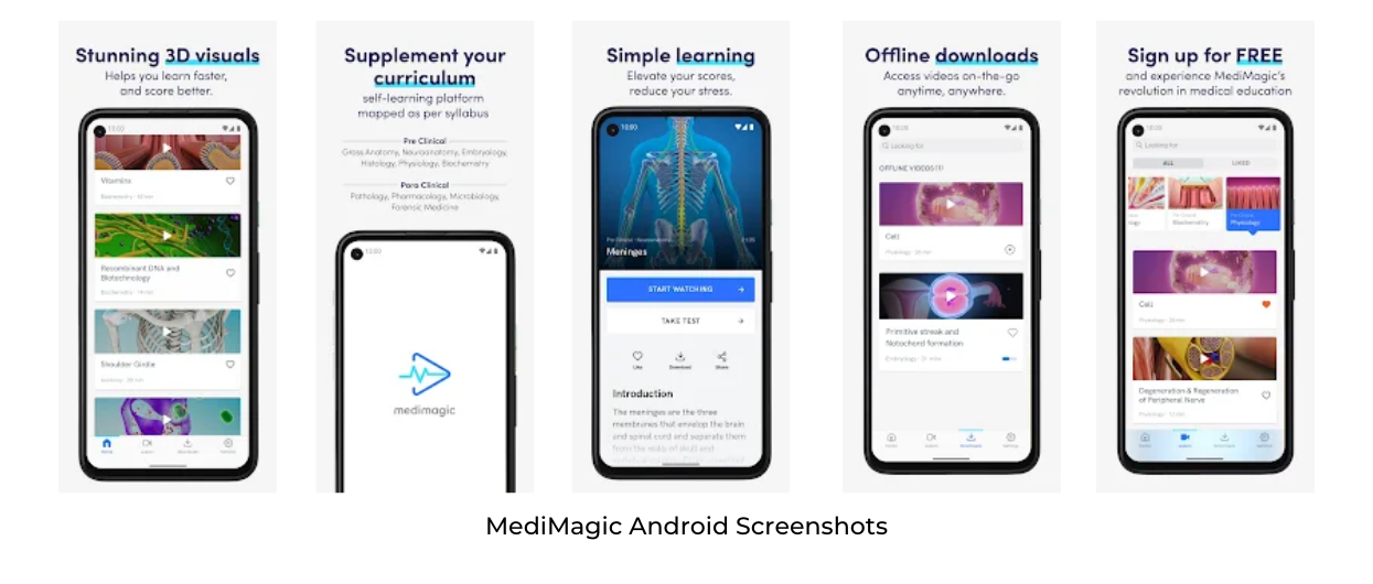 MediMagic Android Screenshots